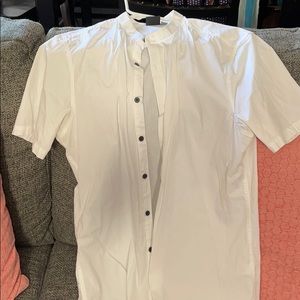 ASOS white button down shirt